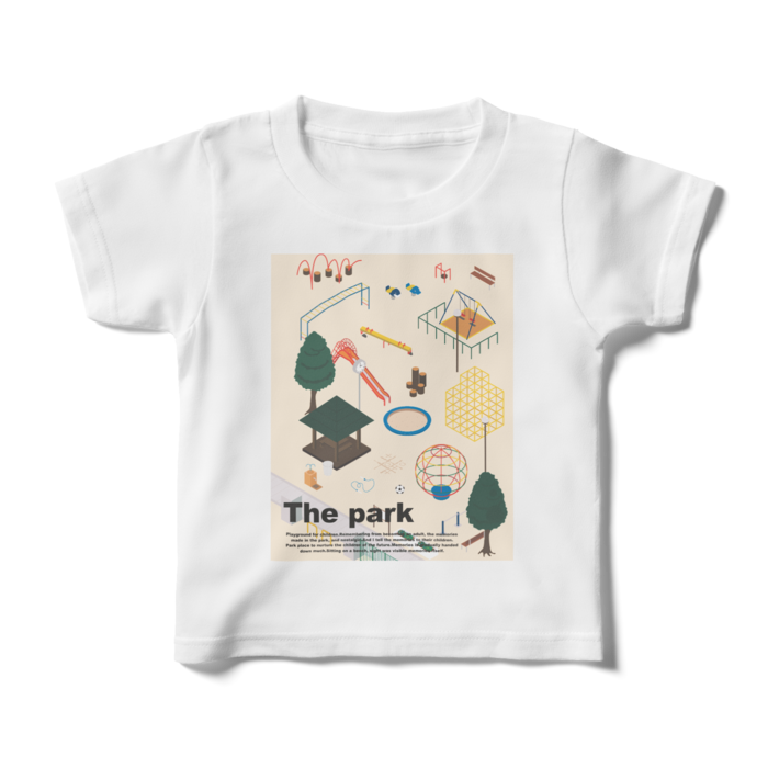 キッズTシャツ - 100cm - 正面