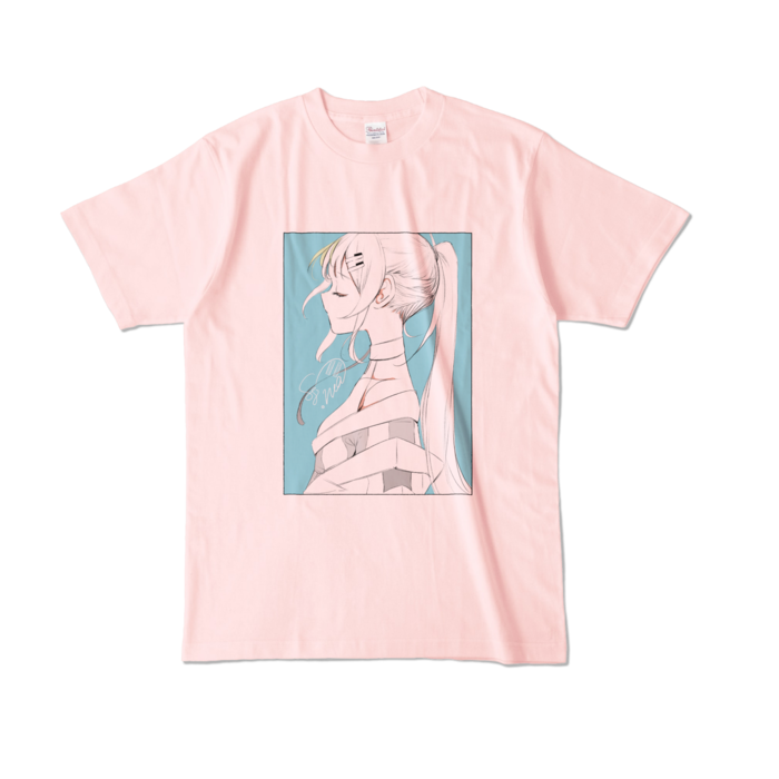 【L / 淡色ピンク】春めきTシャツ