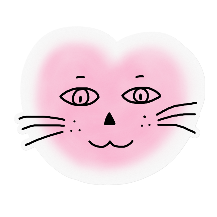 ステッカー - 100 x 100 (mm)