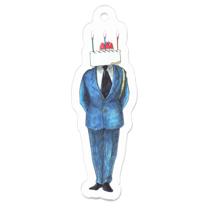 アクリルキーホルダー - 50 x 50 (mm)