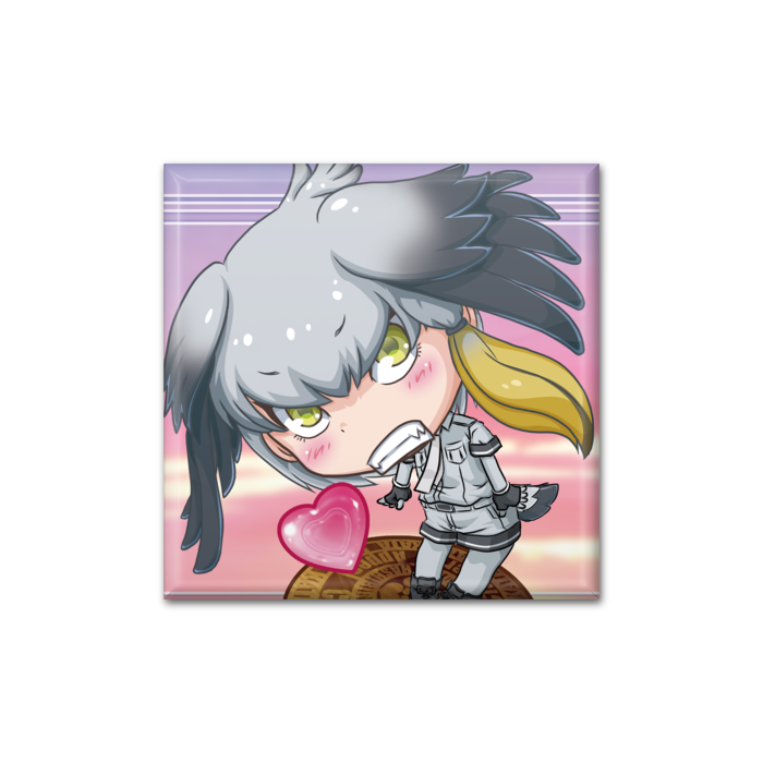 缶バッジ - 四角形40mm