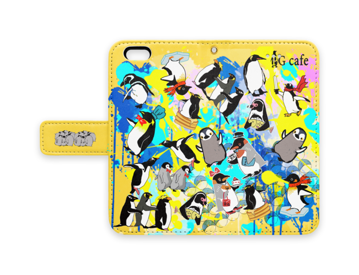 手帳型iPhoneケース - iPhone 6 / 6s - ストラップ穴 あり