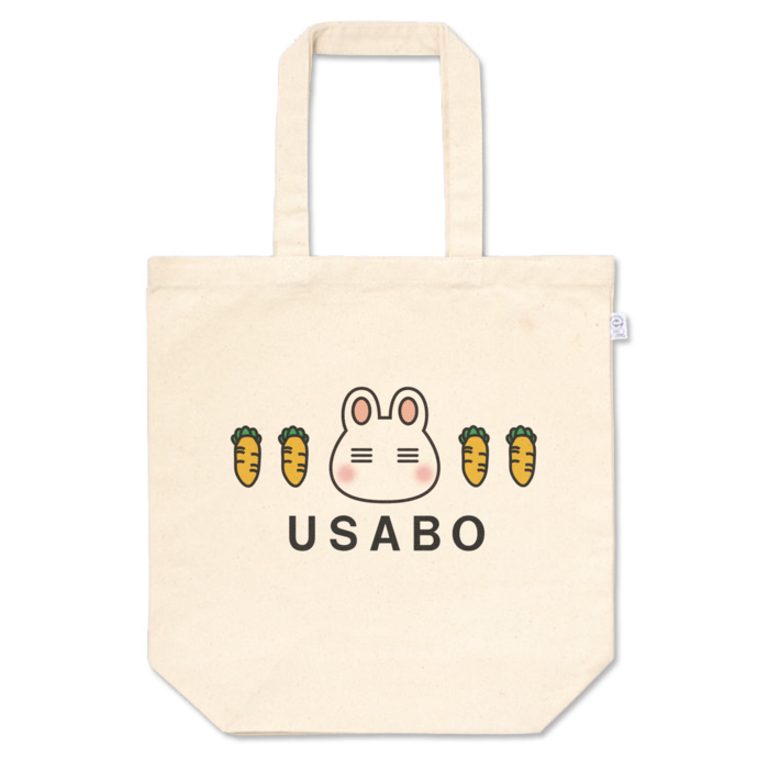ウサボーのトートバッグ Usabo Nezubo Booth