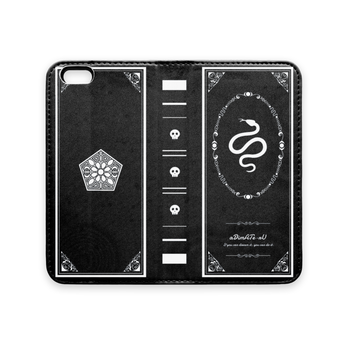 手帳型iPhoneケース（ベルトなし） - iPhone 6 / 6s - ストラップ穴 なし