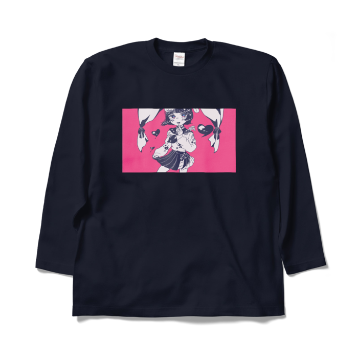 ロングスリーブTシャツ - XL - ネイビー
