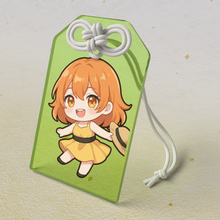 アクリルお守り - 50 × 80mm