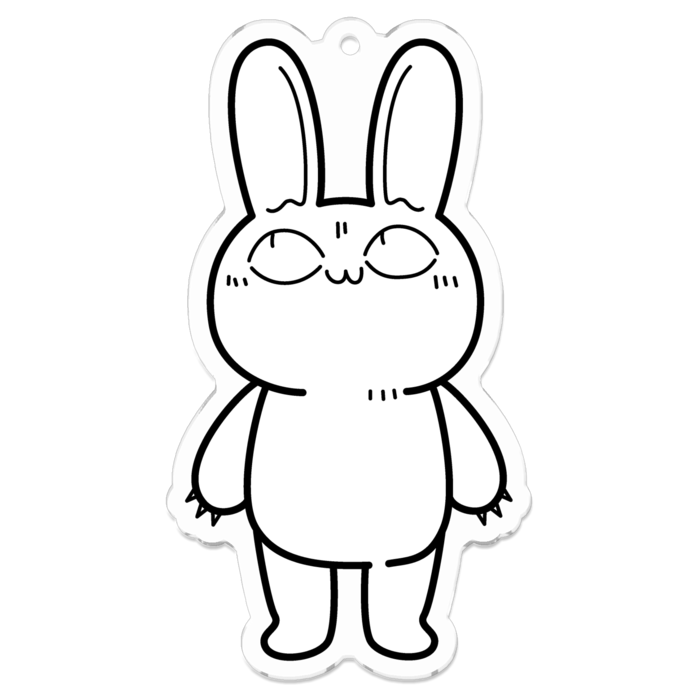 アクリルキーホルダー - 70 x 70 (mm)