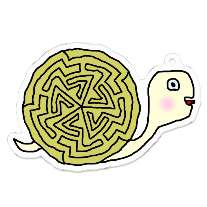 アクリルキーホルダー - 70 x 70 (mm)