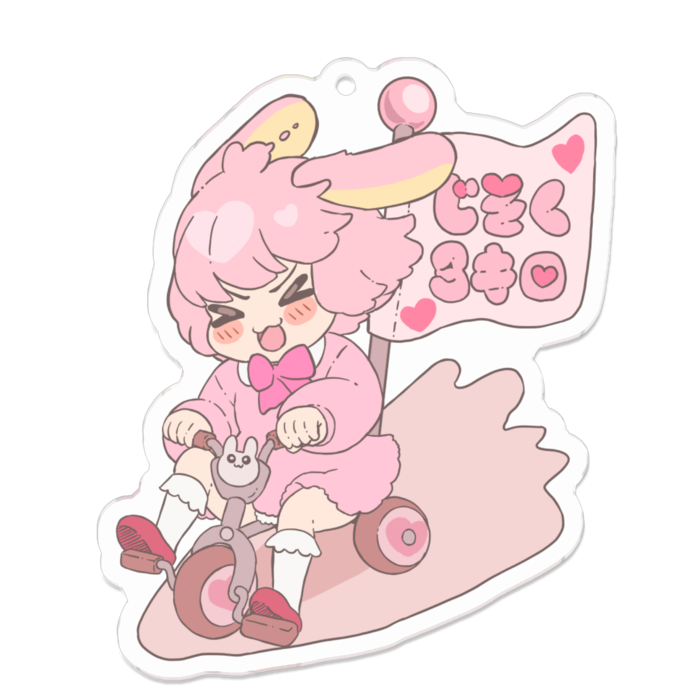 アクリルキーホルダー - 70 x 70 (mm)