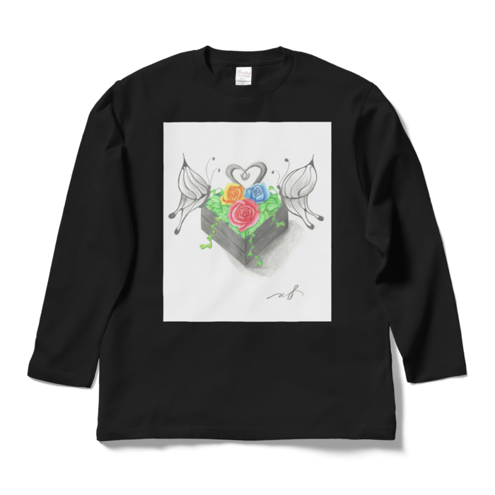 ロングスリーブTシャツ - L - ブラック