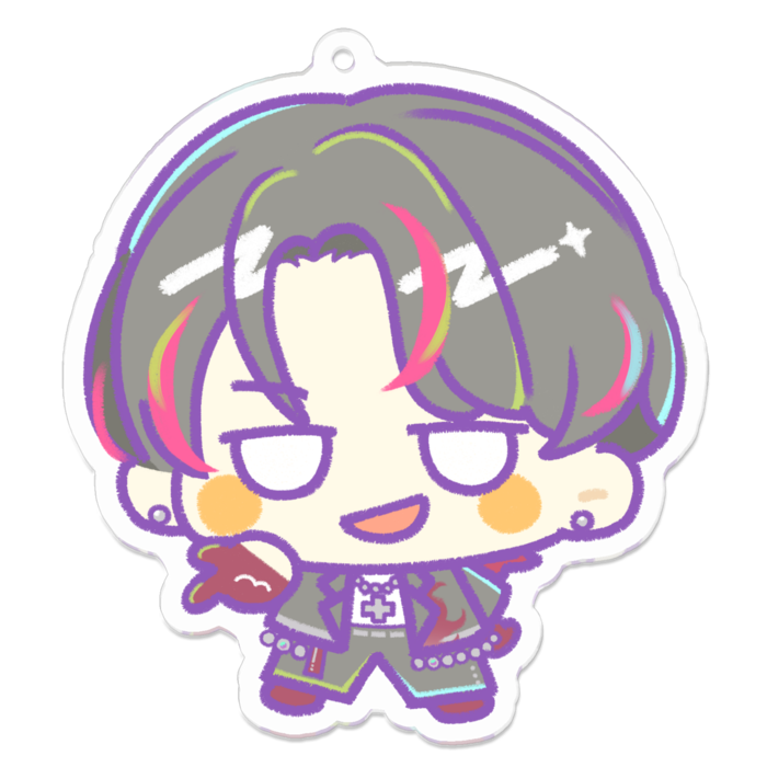 アクリルキーホルダー - 70 x 70 (mm)