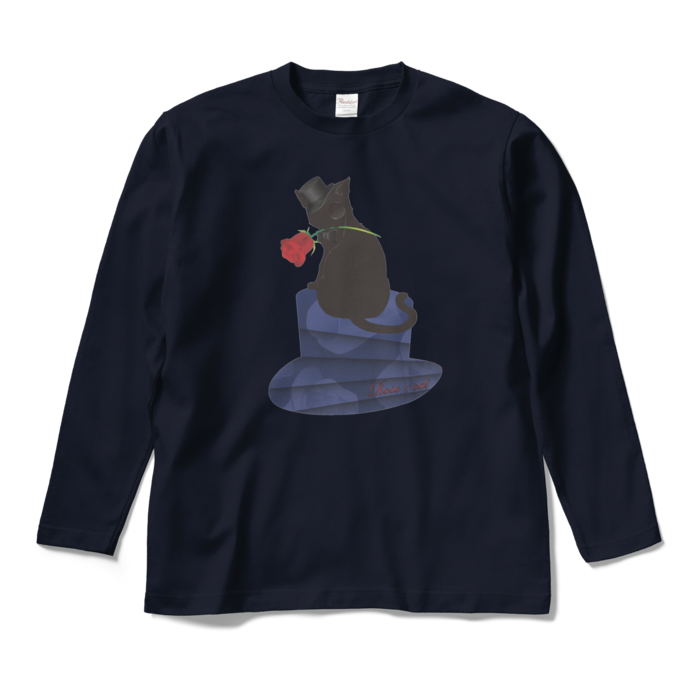 ロングスリーブTシャツ - M - ネイビー