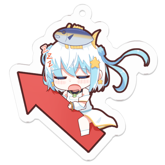 つばさちゃん矢印アクリルキーホルダー - 50 x 50 (mm)(8)