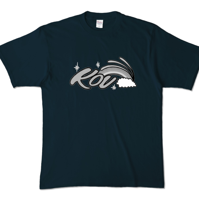 カラーTシャツ - XL - ネイビー (濃色)