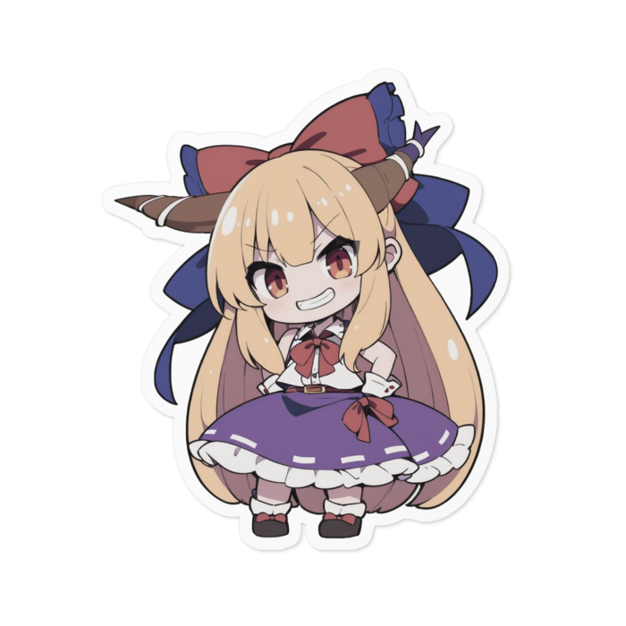 ステッカー - 100 x 100 (mm)