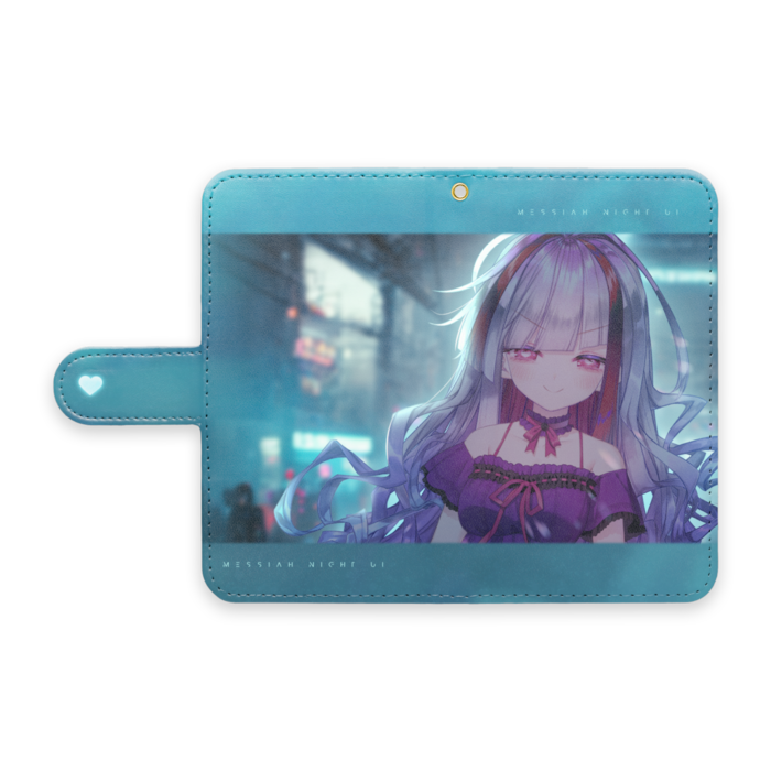 手帳型Androidケース - S - ストラップ穴 あり