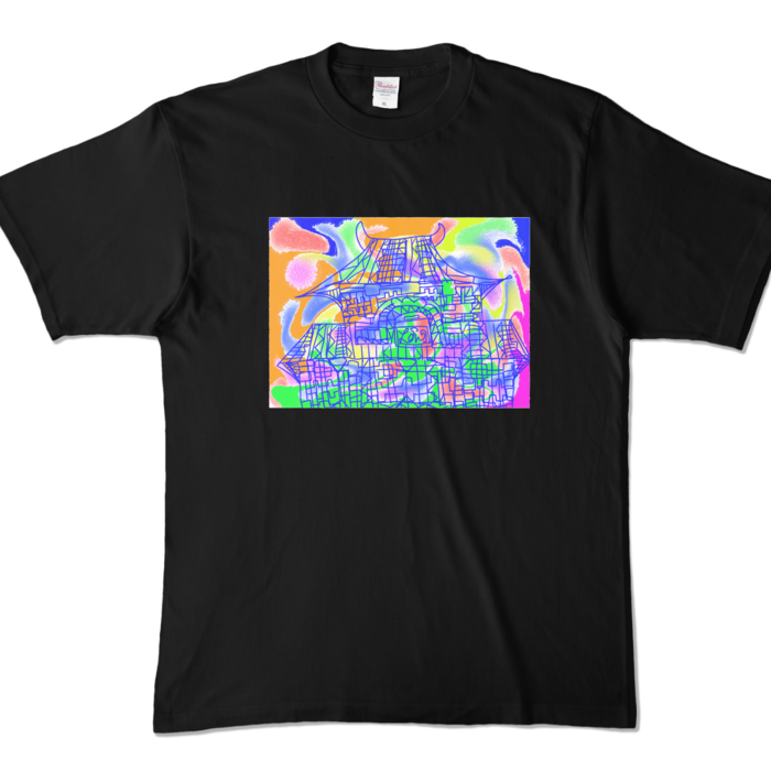 カラーTシャツ - XL - ブラック (濃色)