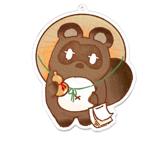 アクリルキーホルダー - 100 x 100 (mm)