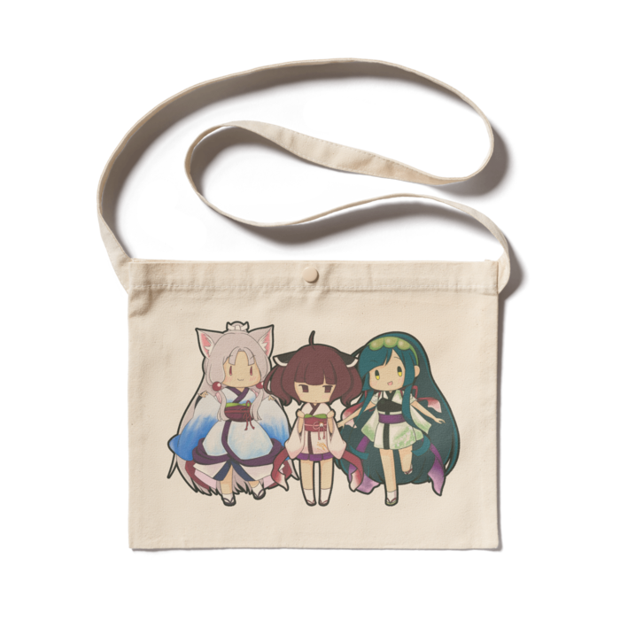 サコッシュ - 300 x 230 (mm) ナチュラル