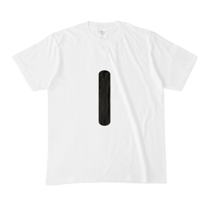 「l」（小文字）Tシャツ - M - 白