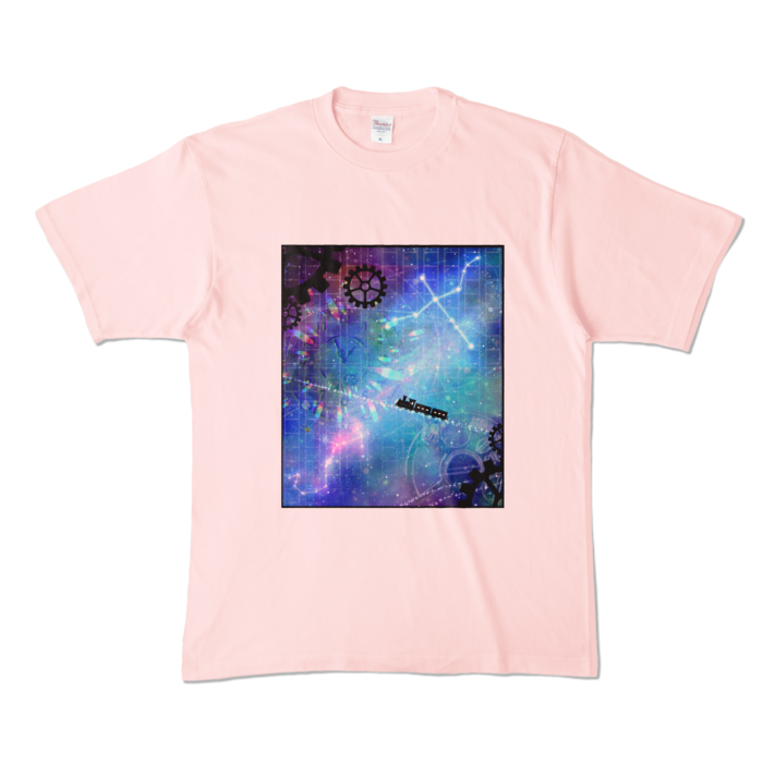 カラーTシャツ - XL - ライトピンク (淡色)
