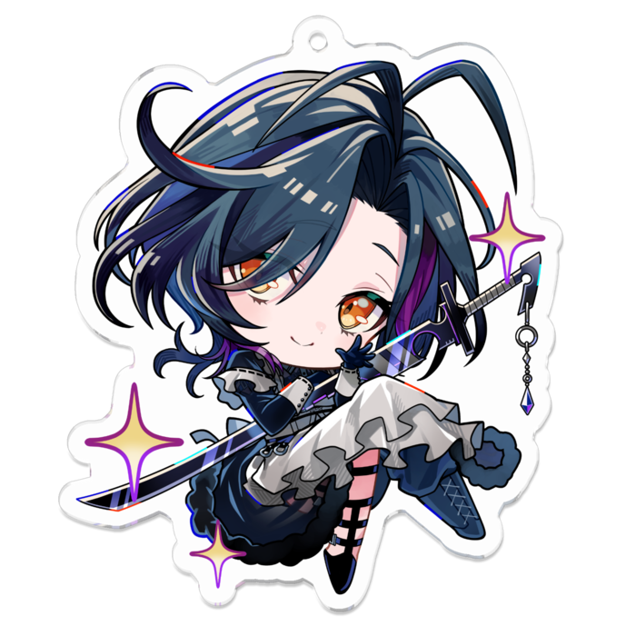 アクリルキーホルダー - 70 x 70 (mm)