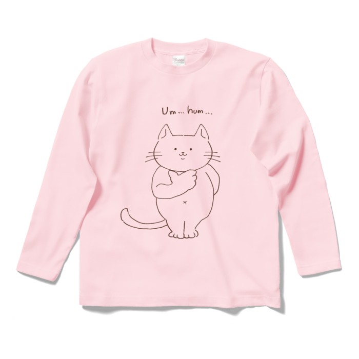 ￤ロングスリーブTシャツ￤S - ライトピンク￤