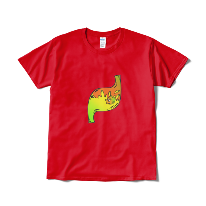 Tシャツ（短納期） - L - レッド(5)