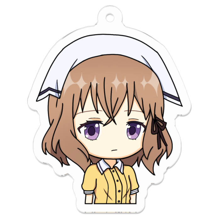 アクリルキーホルダー（コーティング） - 50 x 50 (mm)