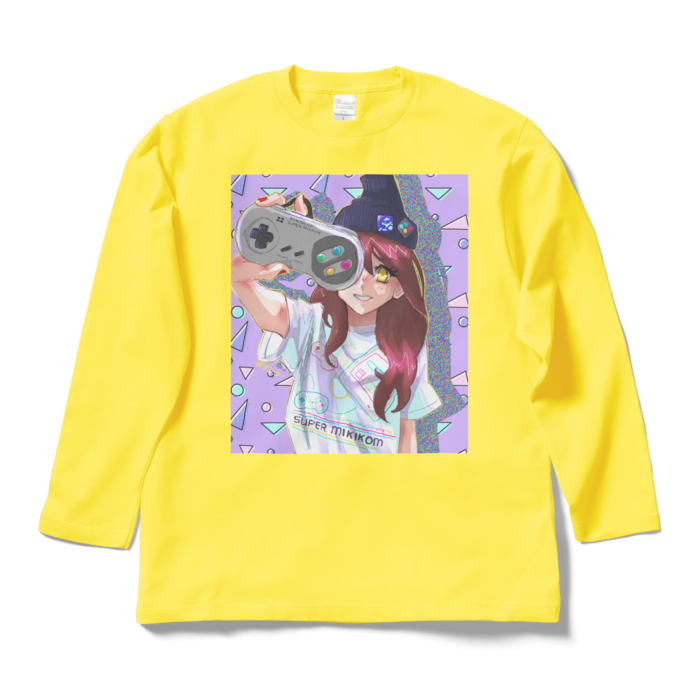 ロングスリーブTシャツ - L - イエロー