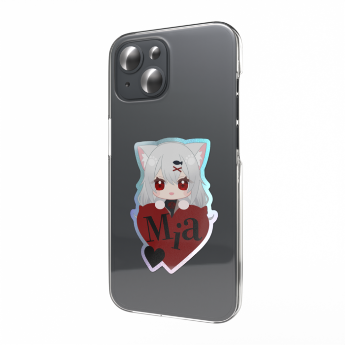 オーロラスマホステッカー - 縦