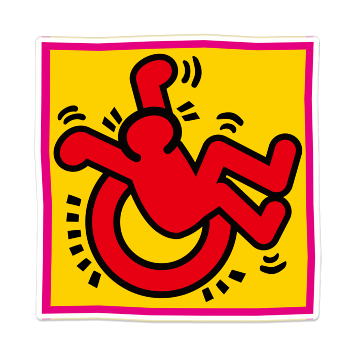 アクリルバッジ - 100 x 100 (mm)