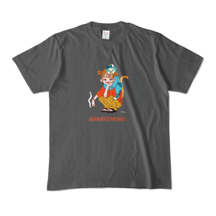 カラーTシャツ - M - チャコール (濃色)