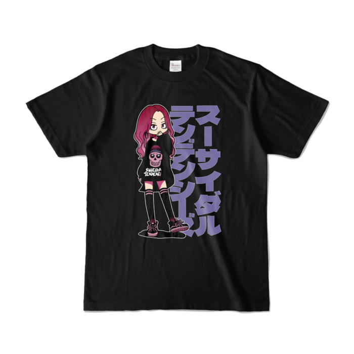 カラーTシャツ - S - ブラック (濃色)