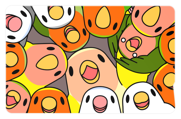 ICカードステッカー① - 約85.7x53.9(mm)