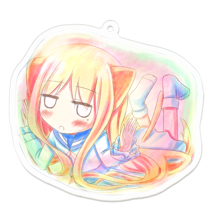 アクリルキーホルダー - 70 x 70 (mm)