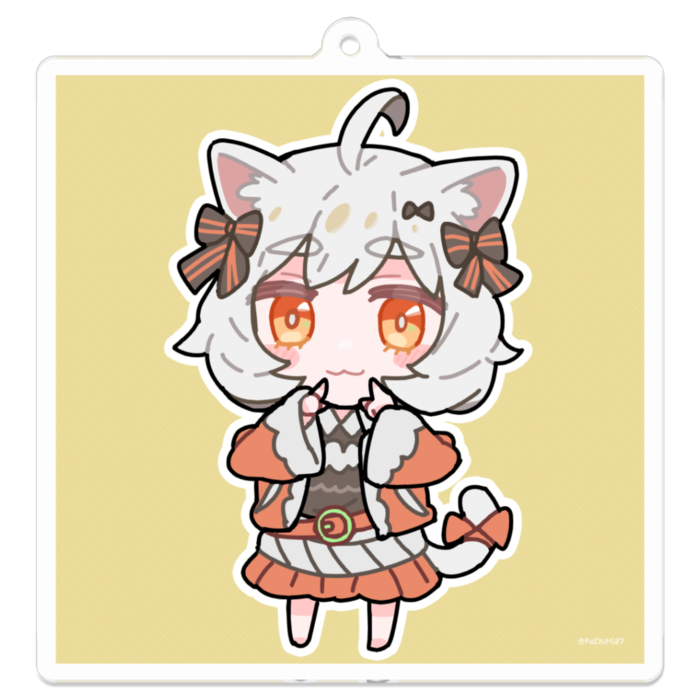 アクリルキーホルダー - 70 x 70 (mm)