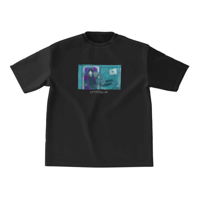 ビッグシルエットTシャツ - M - Black