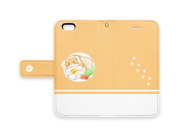 手帳型iPhoneケース - iPhone 6 / 6s - ストラップ穴 あり