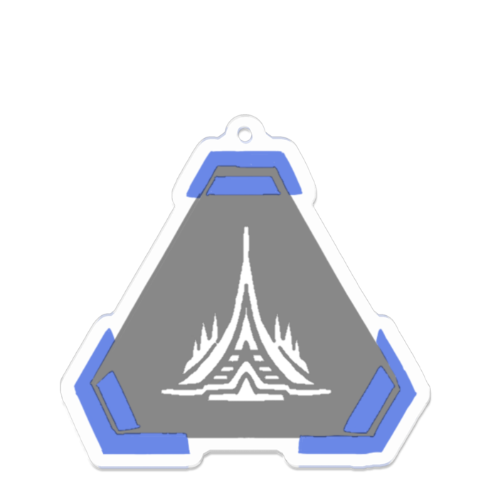アクリルキーホルダー - 70 x 70 (mm)
