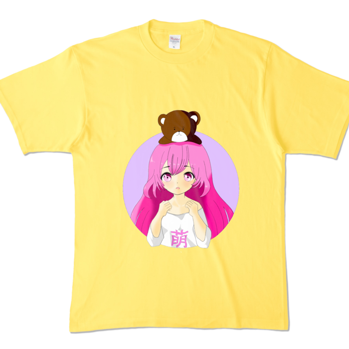 カラーTシャツ - XL - イエロー (濃色)