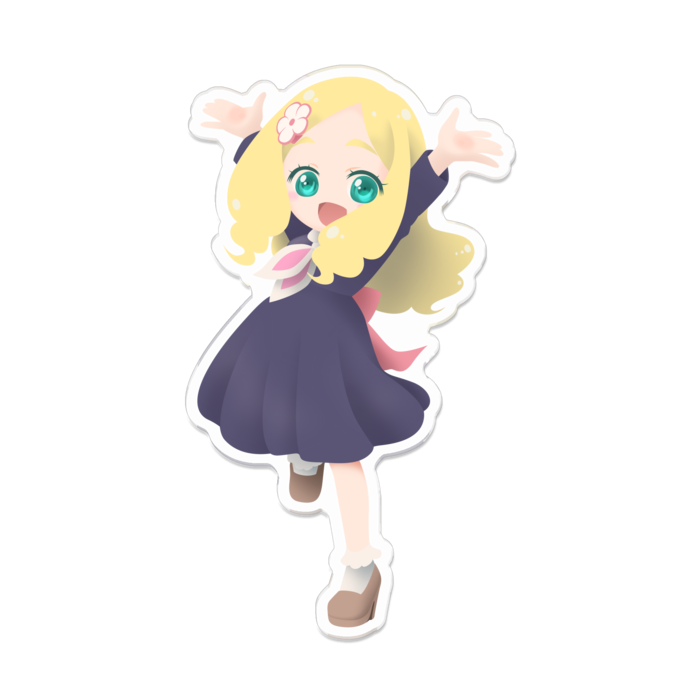 アクリルバッジ - 100 x 100 (mm)