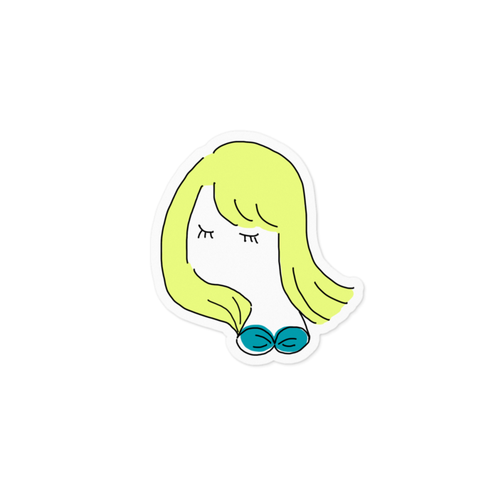 ステッカー - 100 x 100 (mm)