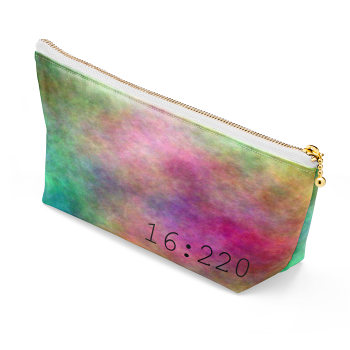 ポーチ - 長さ21.5cm / 高さ10cm - ホワイト