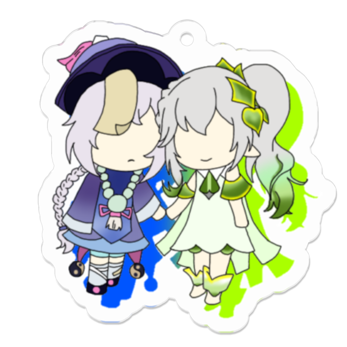 アクリルキーホルダー - 50 x 50 (mm)