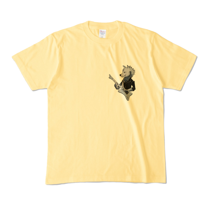 カラーTシャツ - M - ライトイエロー (淡色)