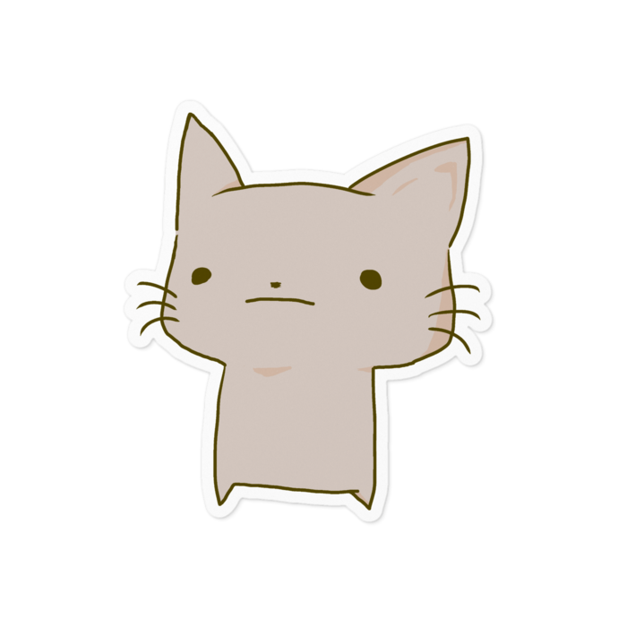 ステッカー - 100 x 100 (mm)