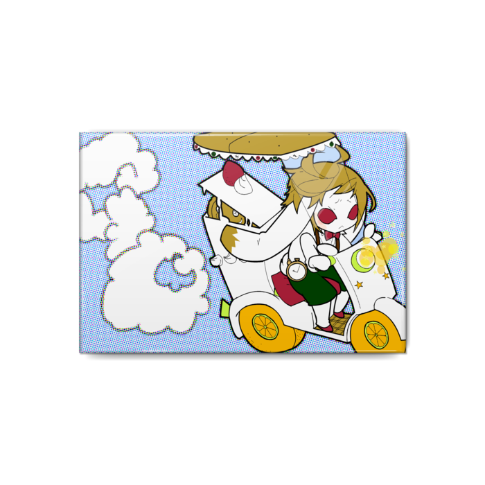 缶バッジ - 80x54mm