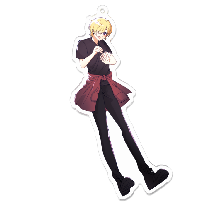 アクリルキーホルダー - 100 x 100 (mm)