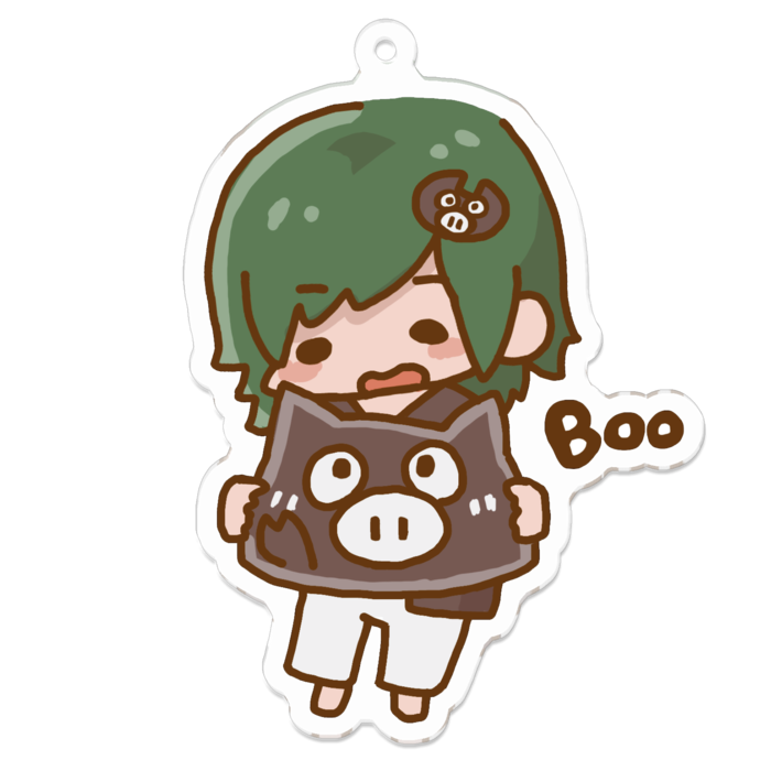 アクリルキーホルダー - 70 x 70 (mm)
